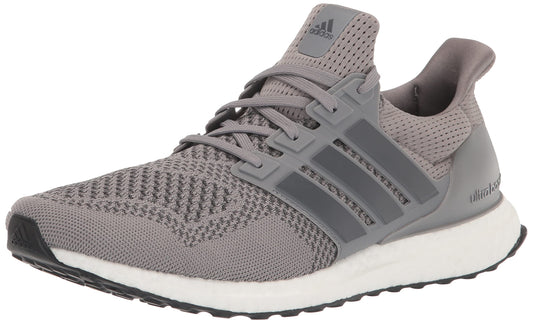 adidas Men's Ultraboost 1.0 Running Shoe, Grey/Grey/Black, 9