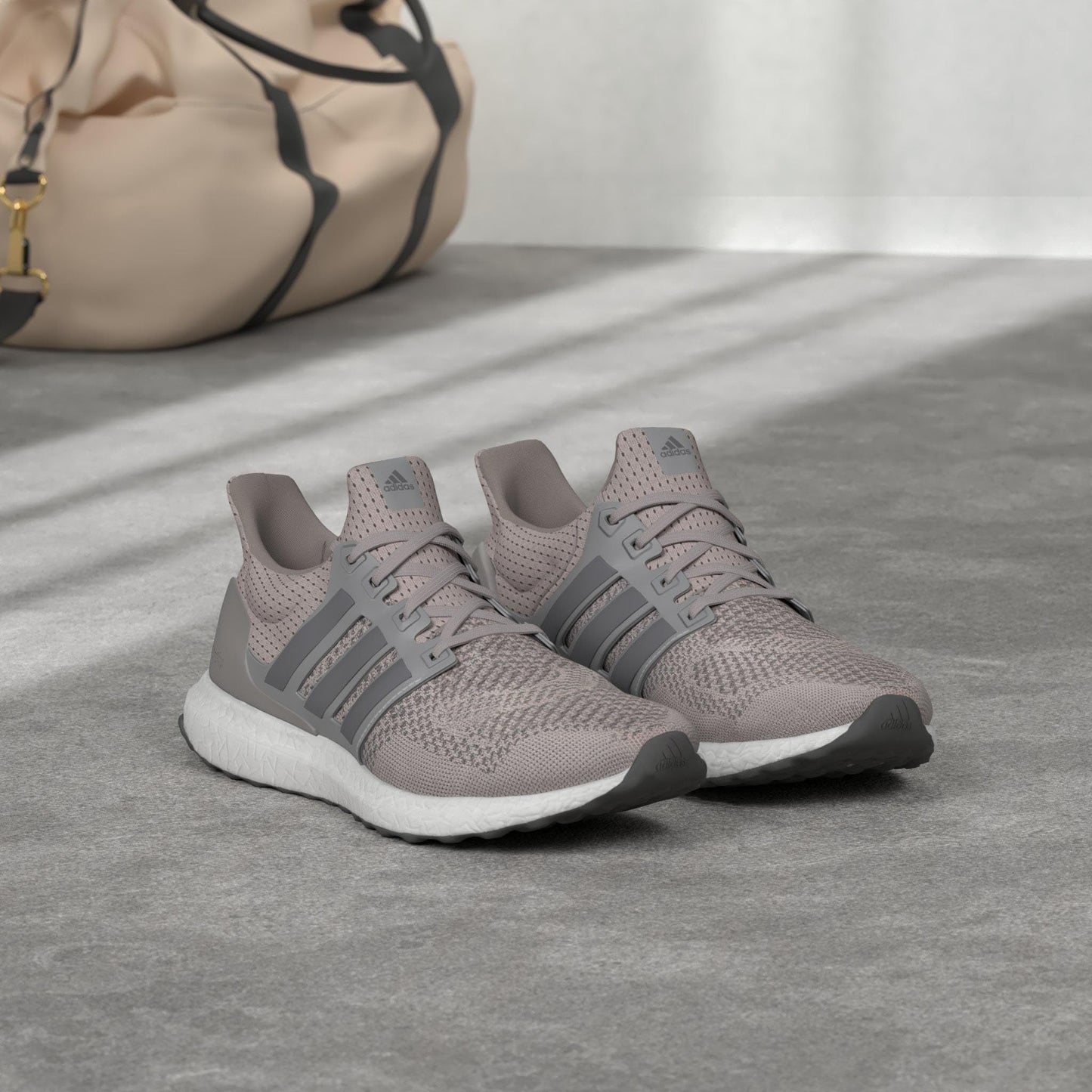 adidas Men's Ultraboost 1.0 Running Shoe, Grey/Grey/Black, 9