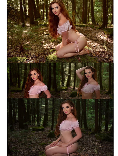 Sissiy Feminization Bra  Set- Sexy Babydoll Lingerie