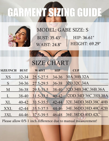 Lingerie for Women Sexy Lace Bra and Panty Strappy Lingerie Set
