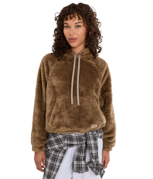 UGG, Women's, Loyra Hoodie II, Coffee Grounds, L