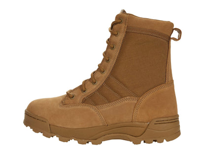 Original S.W.A.T. Classic 9" Lace-Up - Unisex Boots - Leather Upper - Padded Tongue & Collar - Textile Lining Coyote US Men's 8, Women's 9.5 Wide
