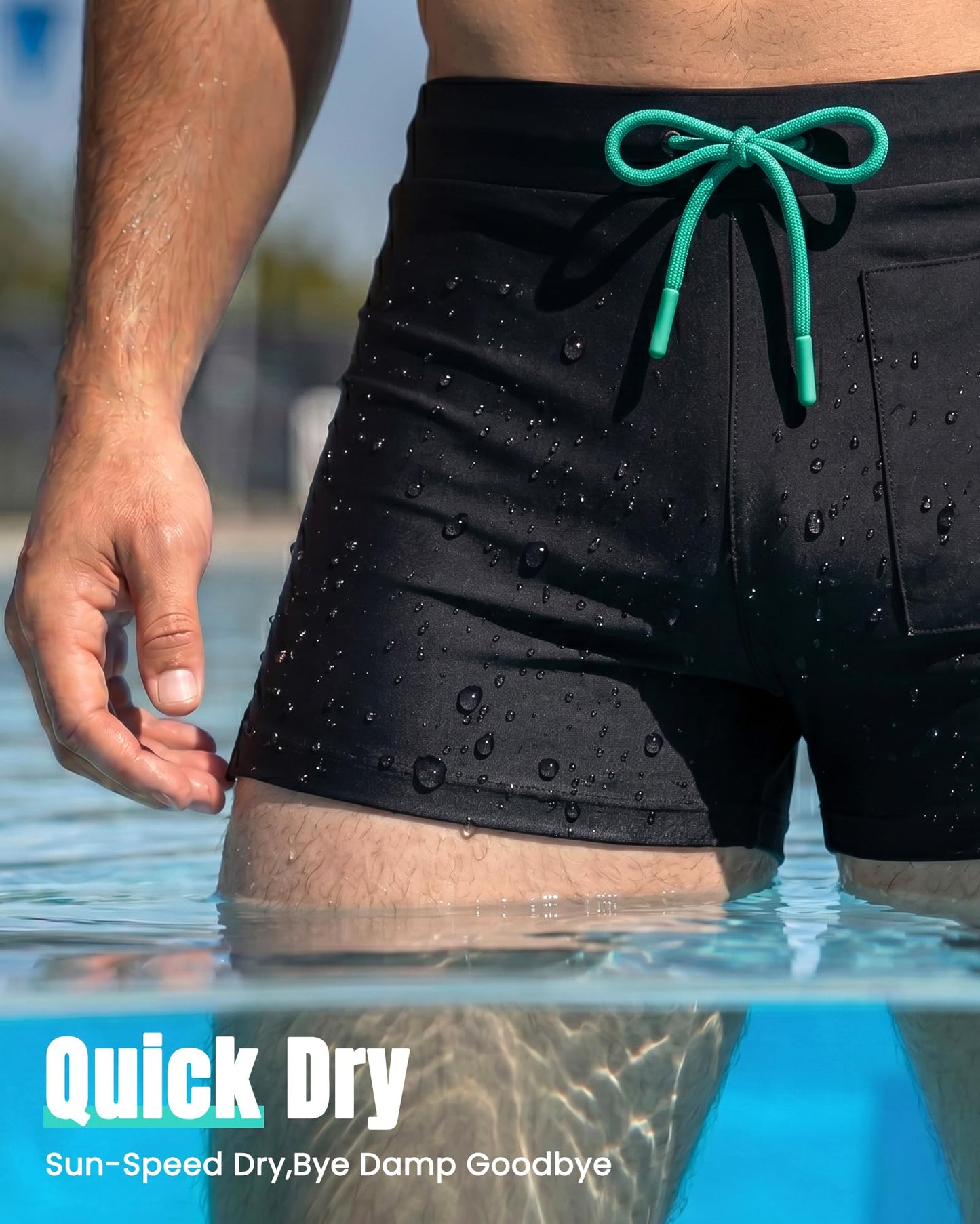Men Swim Underwear Brief Trunks Sunga Bikini Boxer Fair no Cove Mesh Liner Compression Drawstring Zipper Pocket Inseam Harbor Swimsuit Swimtrunks Suit Beach Wear Pool Board Surf 4 3 Inch Square Cut