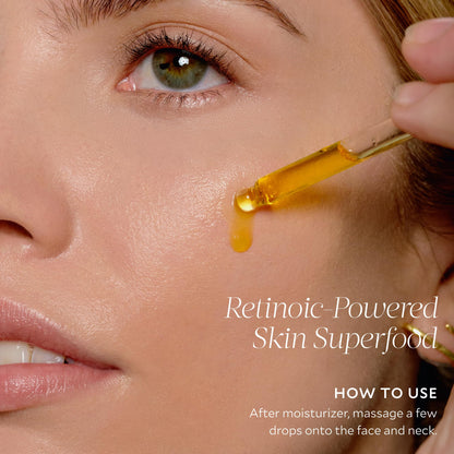 Tata Harper Retinoic Nutrient Face Oil, Nourishing Face Oil, Botanical Retinol Alternatives, Natural Skincare, 30ml