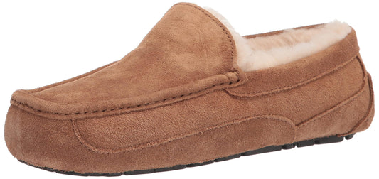 UGG Men's Ascot Slipper, Chestnut, 14