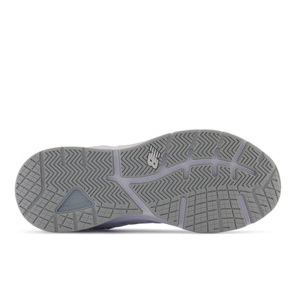 New Balance Women's 857 V3 Casual Comfort Cross Trainer, White/Cyclone, 8 Medium US