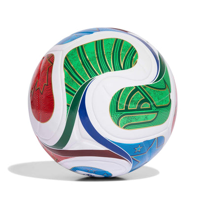 Adidas Unisex-Adult World Cup League Soccer Ball, White/Team Royal Blue/Solar Blue/Power Red, 5