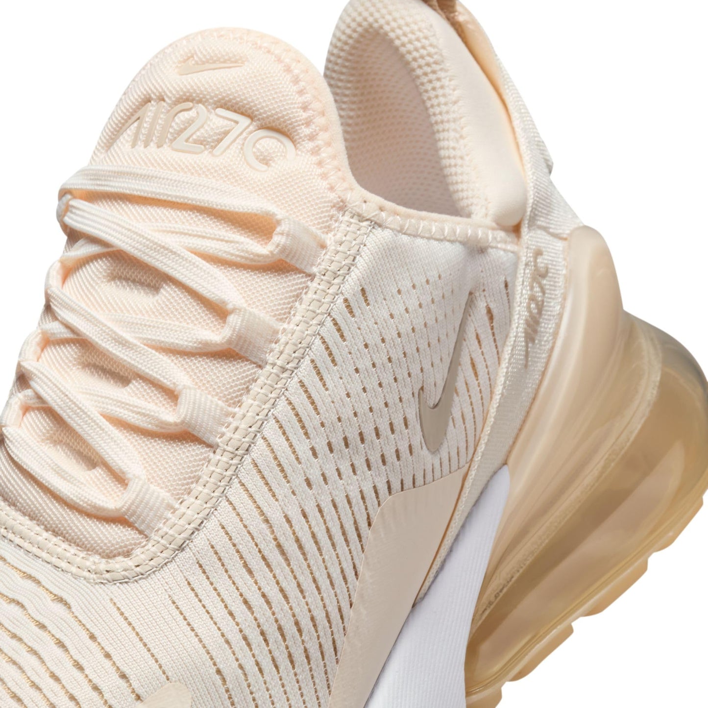 Nike Air Max 270 Women's Shoes (Chalk/Linen/White/Sanddrift) Size 7
