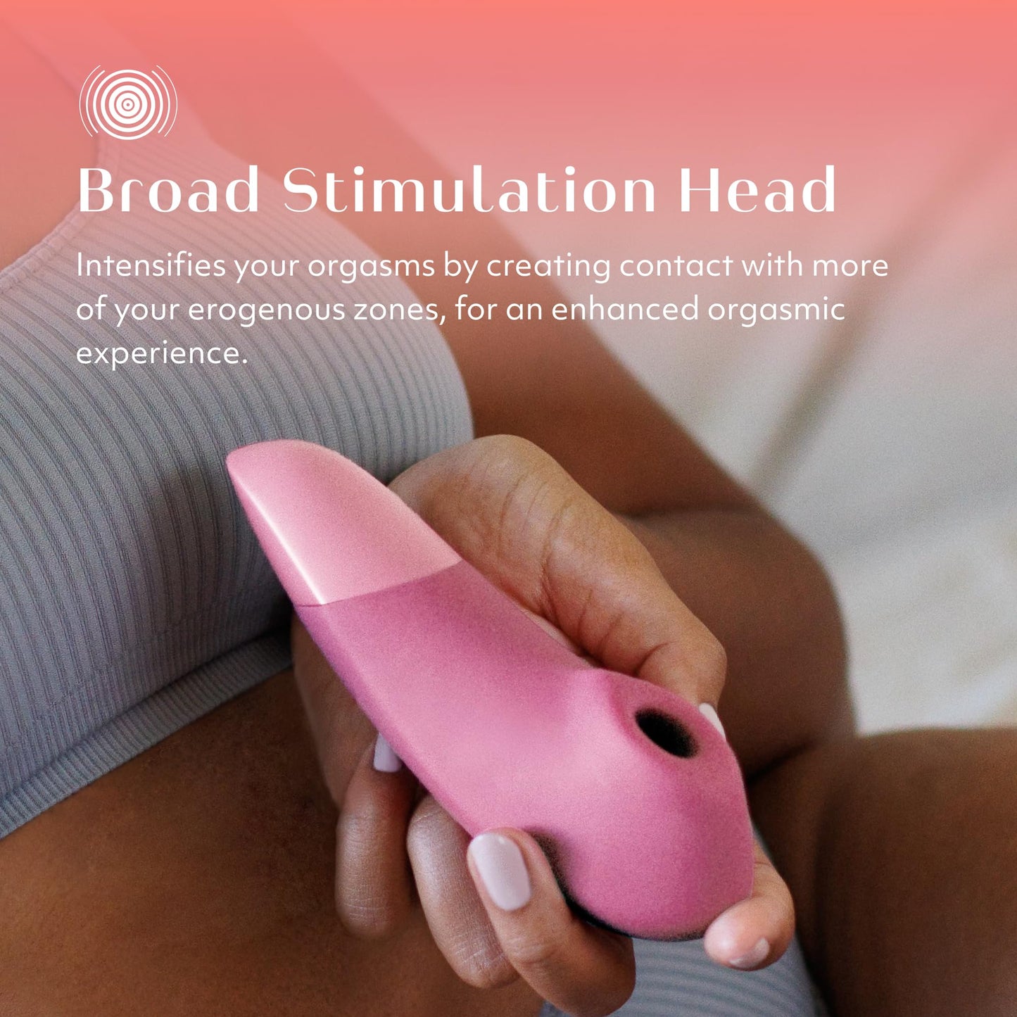 Womanizer Enhance 2 in 1 Air Massage Adult Toys & Clitoris Vibrator for Women | Clit Sucker Personal Massagers | Clitoral Stimulator Vibration Sex Toys | Couples Sexual Pleasure Tools | Light Pink