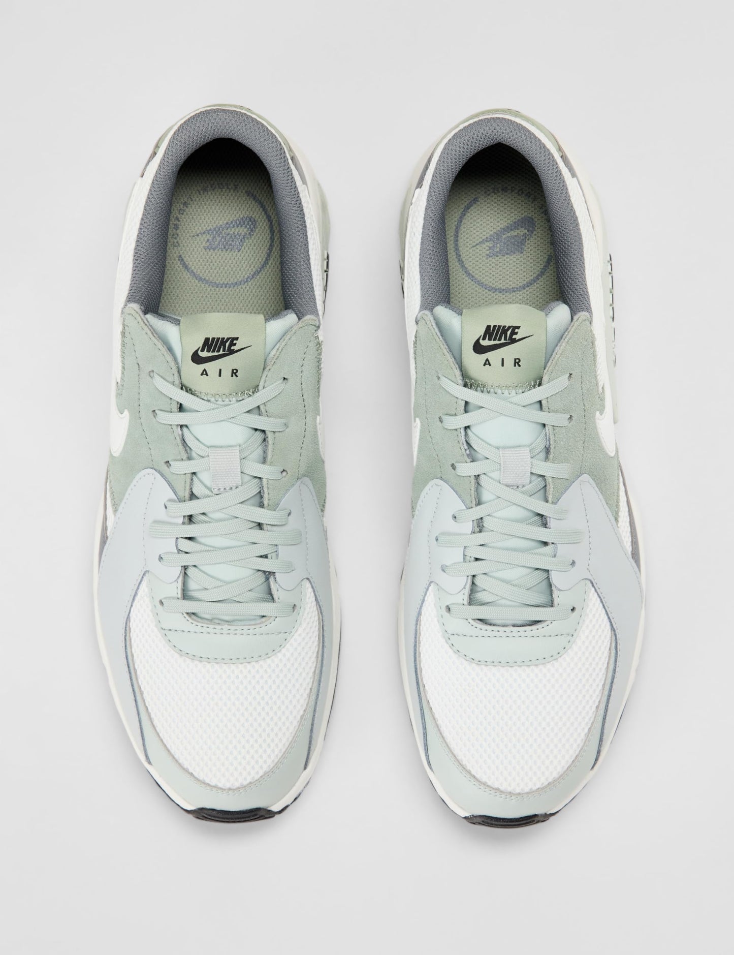 Nike Men's Air Max Excee Shoes, Summit White/Summit White-Light Silver, 9