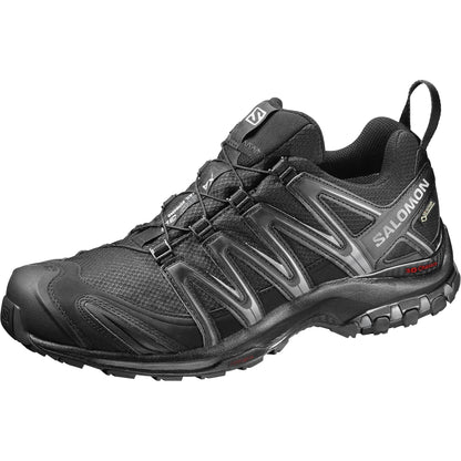 Salomon Men’s XA PRO 3D Gore-Tex Waterproof Trail Running Shoes - Black/Black/Magnet - 7