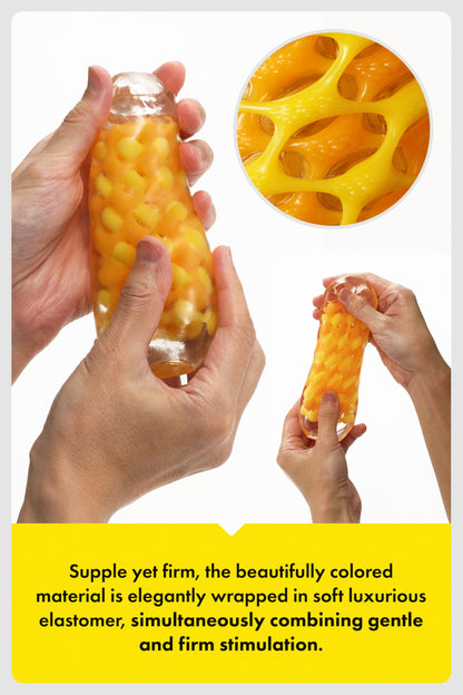 TENGA ARTE Weave - Reusable Male Masturbator with Soft, Springy Enveloping Sensations for Pleasurable Sensations