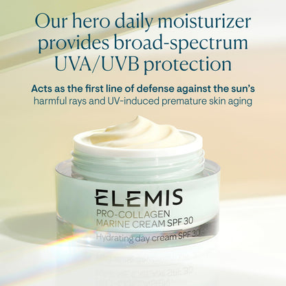 ELEMIS Superfood Facial Wash and ELEMIS Pro-Collagen Marine Cream with SPF 30