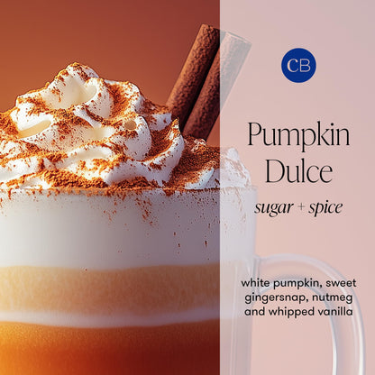 Capri Blue Holiday Mercury Jar Candle - Soy Blend - Fall Candles for Home Scented with White Pumpkin, Nutmeg & Vanilla - Pumpkin Candle for Fall Decor - Signature (Pumpkin Dulce, 19 oz)