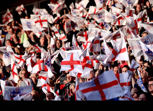 Double Sided England Flag 3x5 Outdoor English Flags ，Heavy Duty 210D Nylon, Sewn Stripes, Stronger Brass Grommets,4 Stitched Hemming, Perfect for Outside