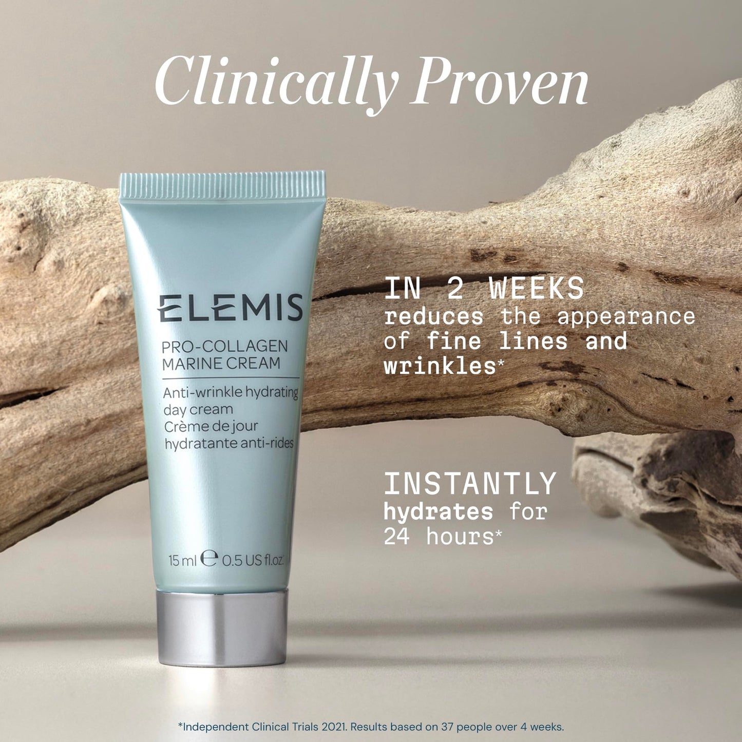 ELEMIS Pro-Collagen Marine Cream, Anti-wrinkle Day Cream, 0.5 Fl Oz
