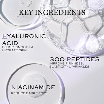 Lancôme Rénergie H.P.N. 300-Peptide Anti-Aging Face Cream with Hyaluronic Acid, Niacinamide & 300 Peptides - Visibly Reduces Wrinkles, Dark Spots & Sagging Skin -2.5 Fl. Oz