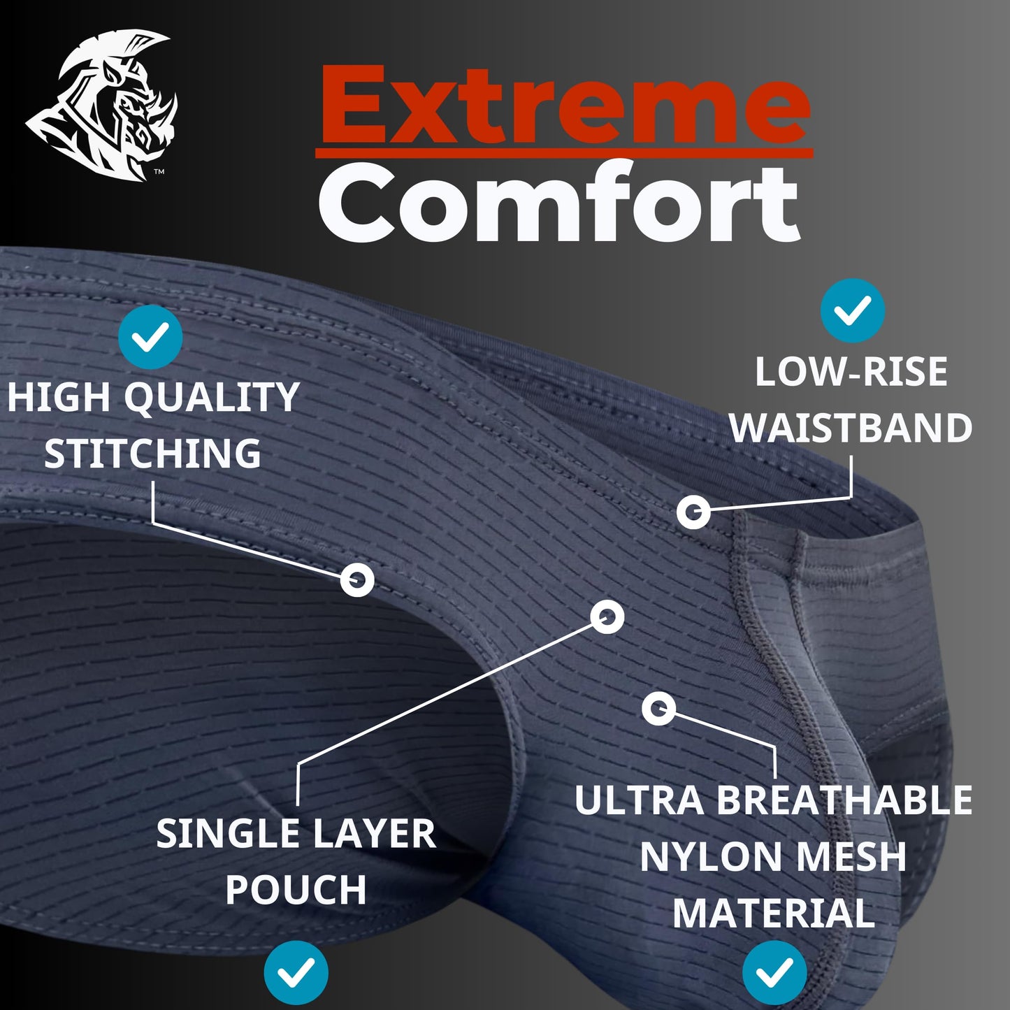 Real Men Nylon Bikini Briefs B Pouch 4xl 3pk Blk/Gry/Wht Men's Sexy Underwear With Pouch Sexy Underwear