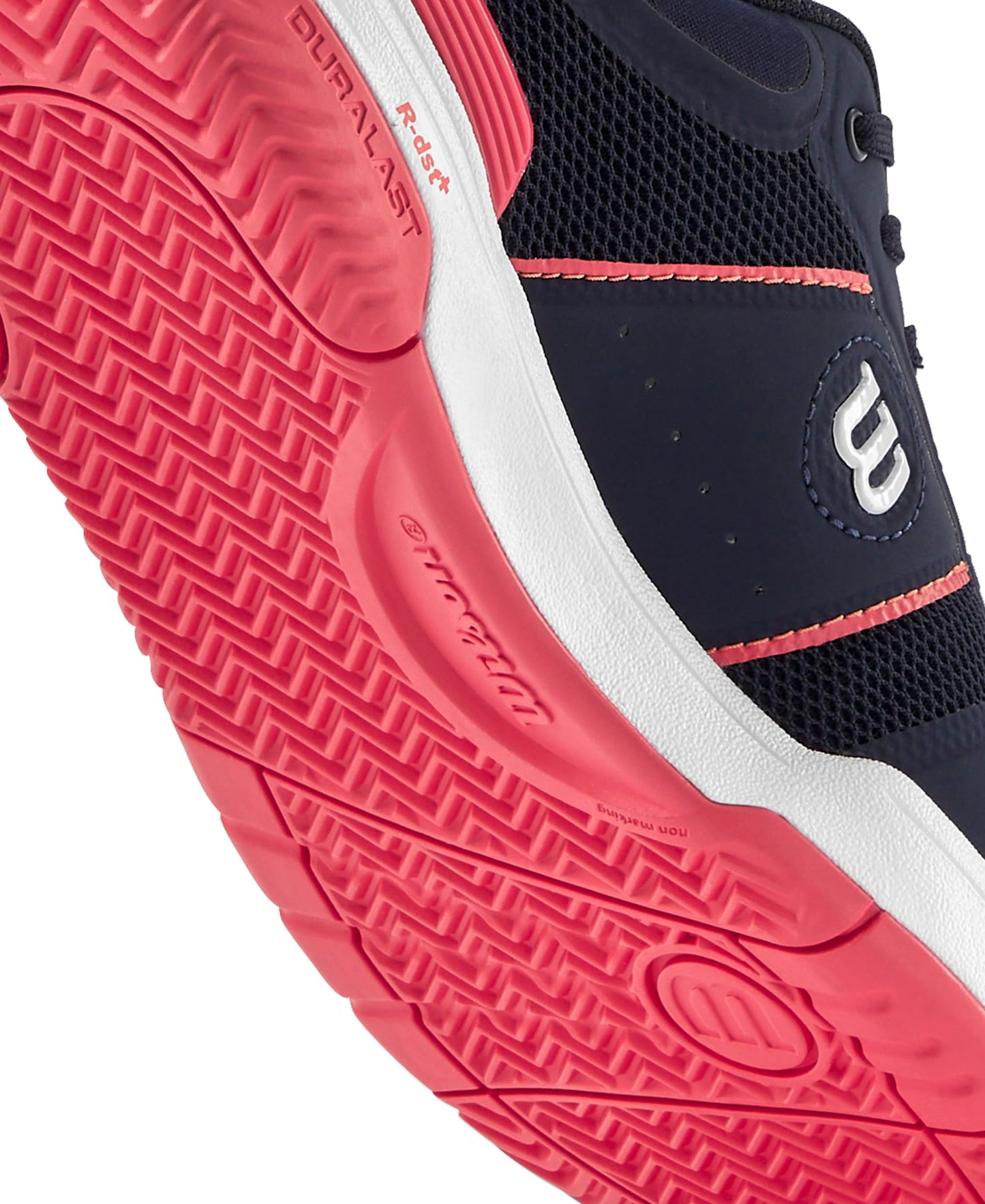 WILSON Pickle Pro Women's Pickleball Shoe - Navy Blazer/White/Dubarry, Size 7 US