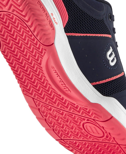 WILSON Pickle Pro Women's Pickleball Shoe - Navy Blazer/White/Dubarry, Size 7 US