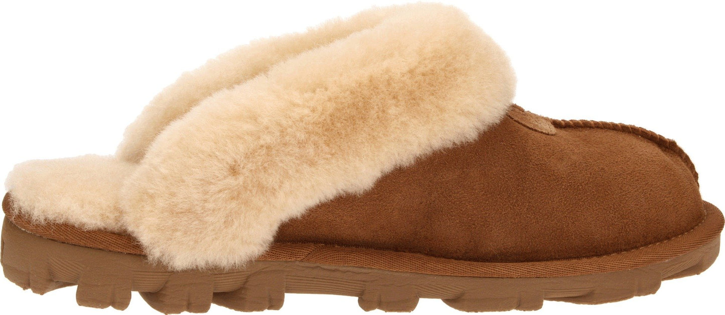 UGG Women's Coquette Slipper, Chestnut, 08