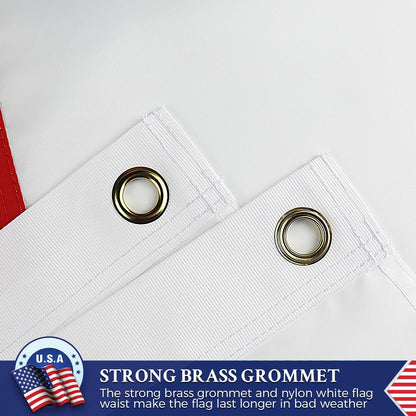 Double Sided England Flag 3x5 Outdoor English Flags ，Heavy Duty 210D Nylon, Sewn Stripes, Stronger Brass Grommets,4 Stitched Hemming, Perfect for Outside