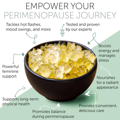 Perimenopause Supplements Women for Hormonal Balance & Mood Swings Relief