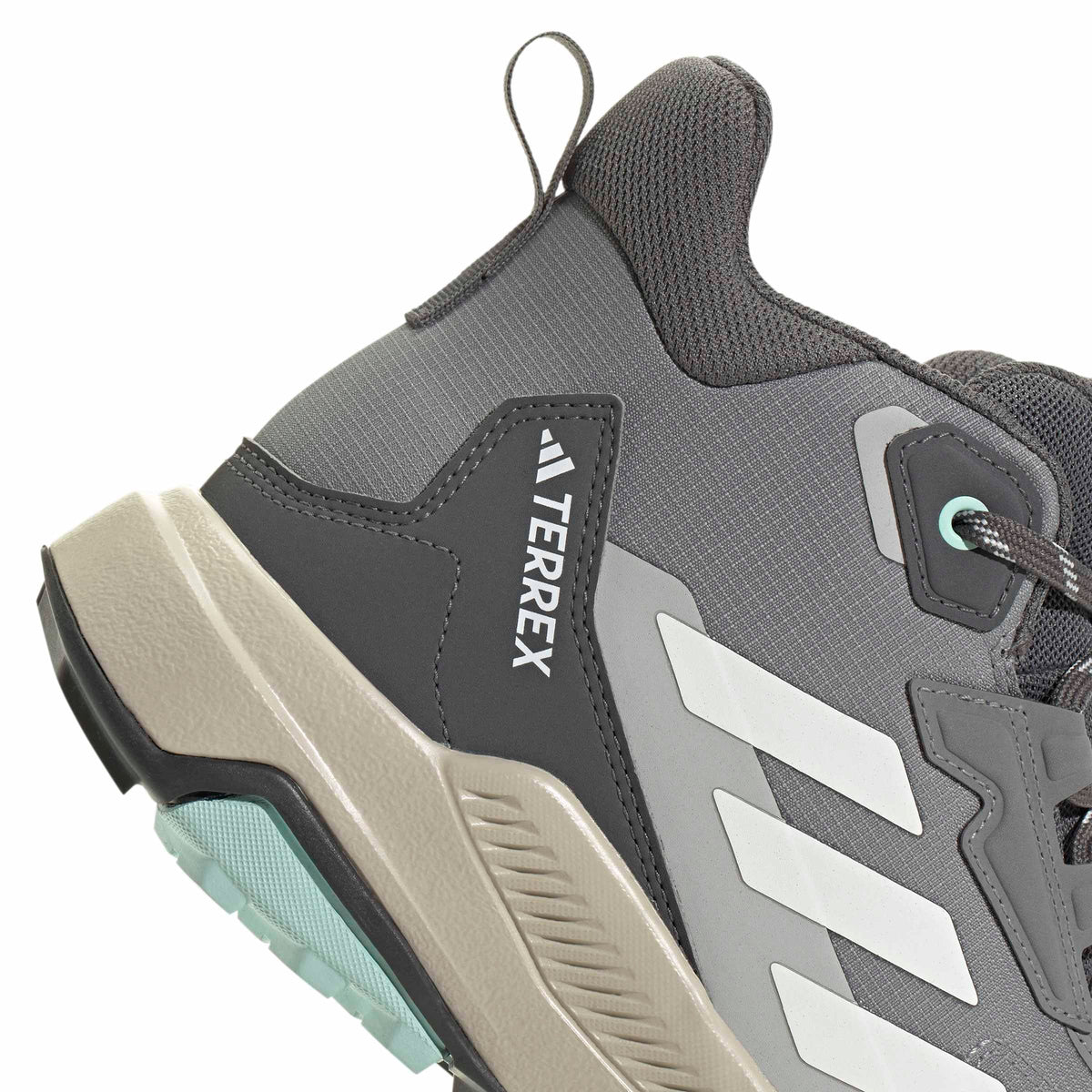 adidas Women's Terrex Anylander Mid Top Rain.RDY Hiking, Grey/Off White/Grey, 9