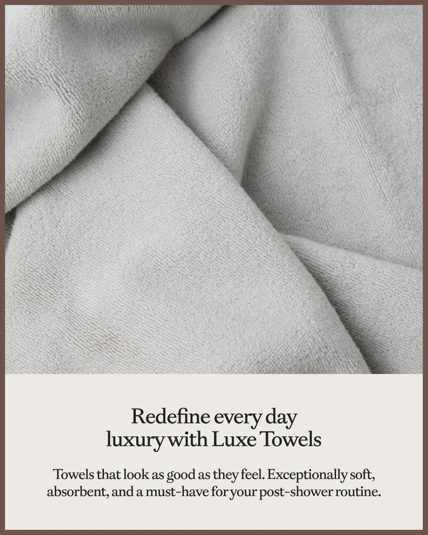 Cozy Earth Complete Luxe Bath Bundle - 60% Cotton 40% Viscose from Bamboo - Quick Dry & Plush Cotton Bath Towel Set - 4 Washcloths, 2 Hand Towels, 2 Bath Towels, 2 Bath Sheets - Light Grey