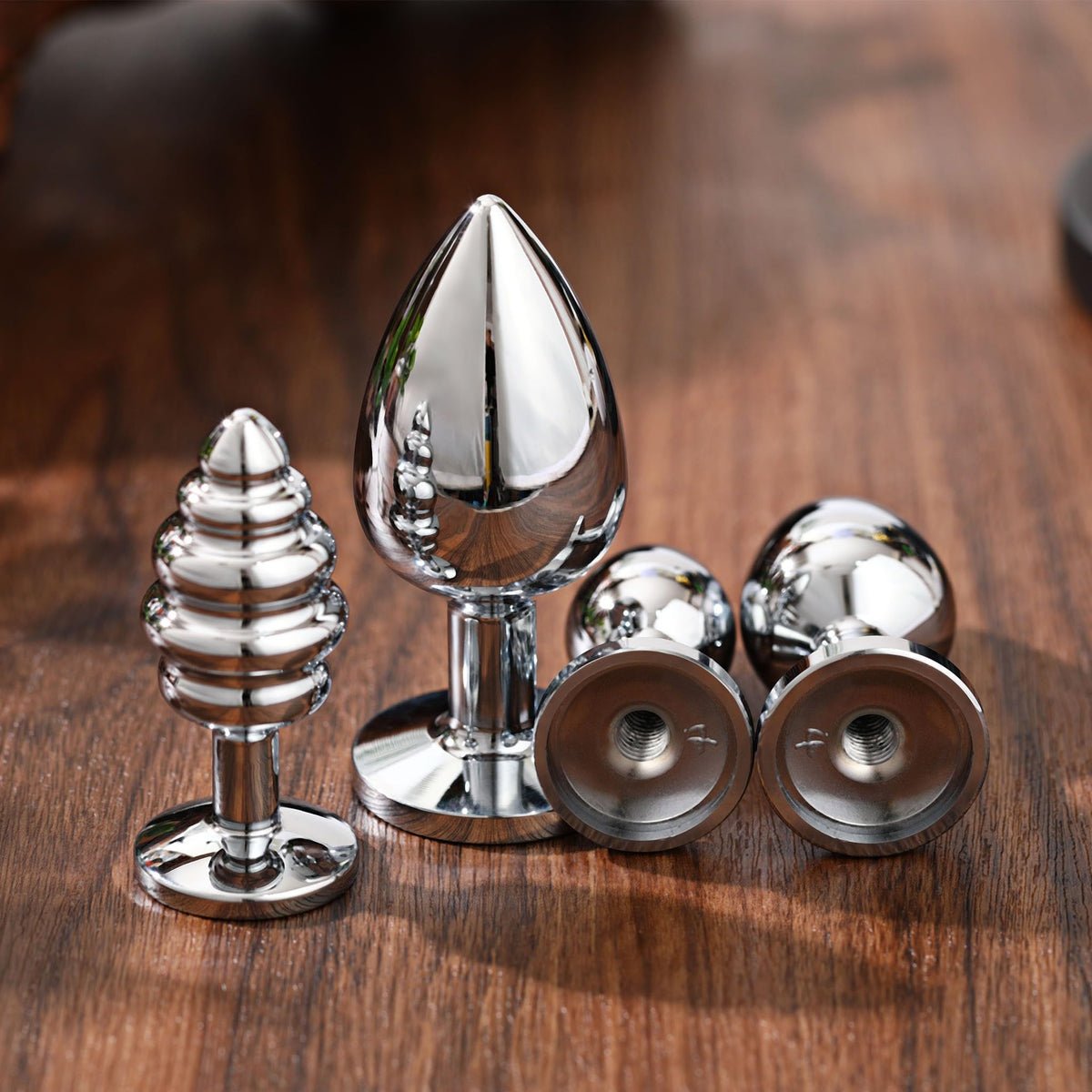 Fox Tail Plug with Interchangeable Butt Plug Training Kit
