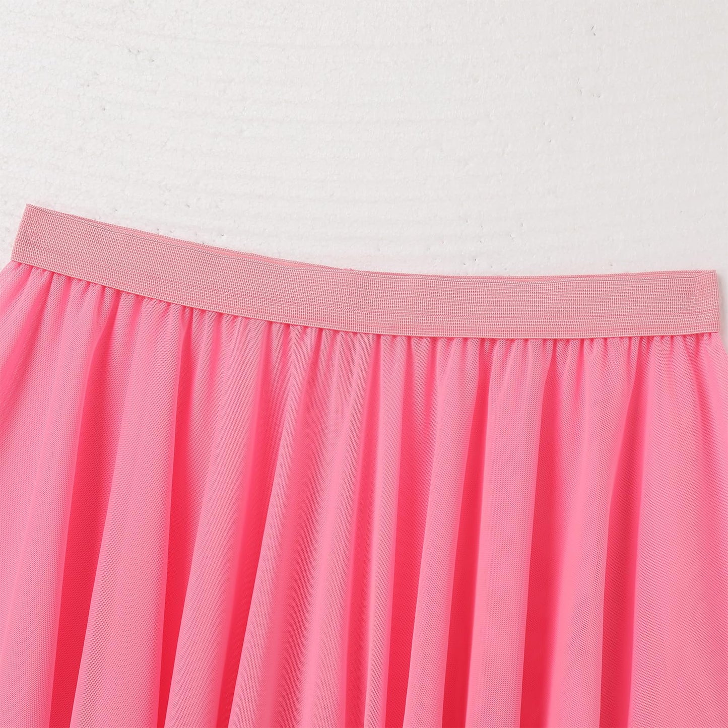 ABAFIP Sissy Skirt for Men Low Waisted Sheer Micro Ruffle Pleated Crossdressing Underwear A-Line Mini Skirt Pink One Size