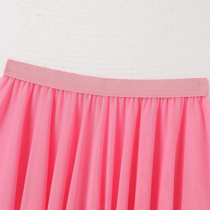 ABAFIP Sissy Skirt for Men Low Waisted Sheer Micro Ruffle Pleated Crossdressing Underwear A-Line Mini Skirt Pink One Size