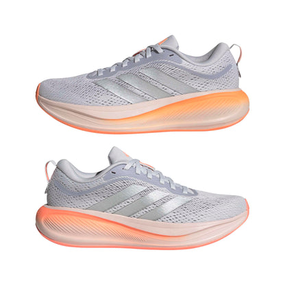 adidas Women's Response Pace Running, Dash Grey/Silver Metallic/Beam Orange, 8