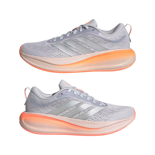 adidas Women's Response Pace Running, Dash Grey/Silver Metallic/Beam Orange, 8
