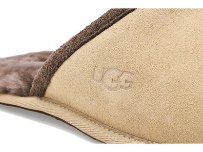 UGG Men's Scuff Slipper, Mustard Seed/Molasses, 10