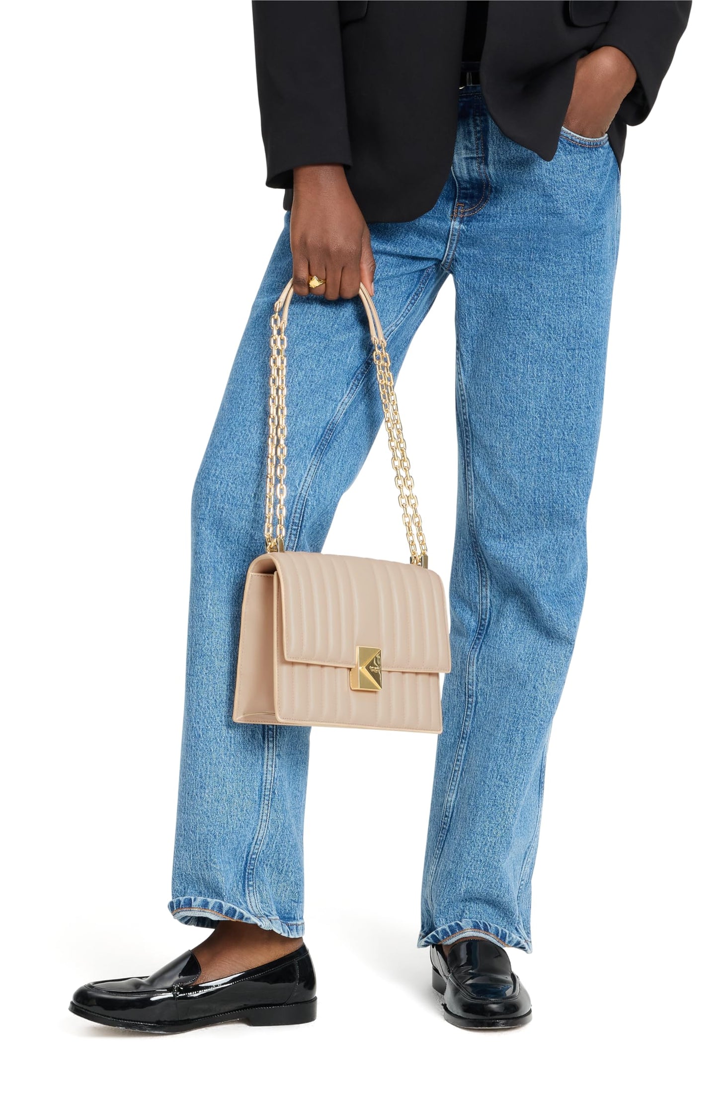 kate spade new york SL FL Shoulder Bag, Milk Glass