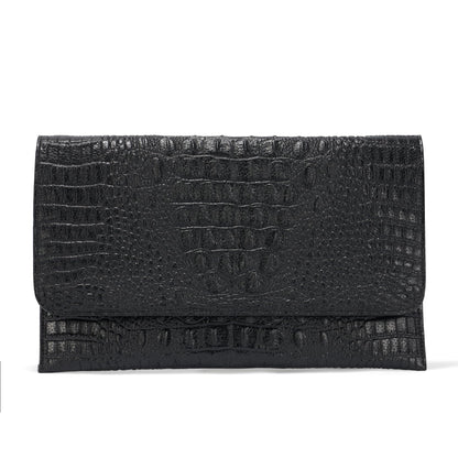 Evening Clutch Purses for Women Elegant Wristlet Wallets Crocodile Pattern PU Leather Cross body Purse Formal/Wedding