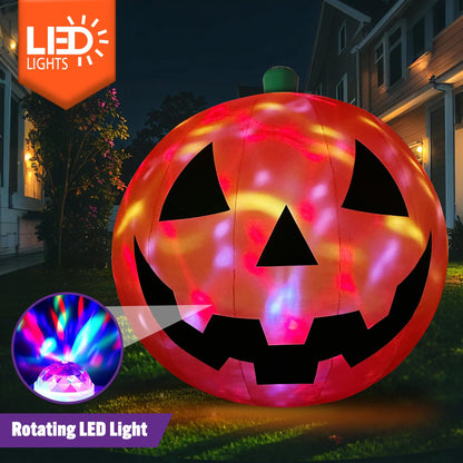 10 FT Halloween Inflatables Giant Pumpkin Outdoor Decorations