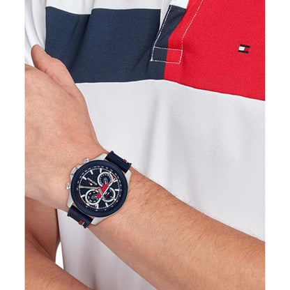 Tommy Hilfiger Men's Stainless Steel Racing-Inspired Watch (Model 1792083)