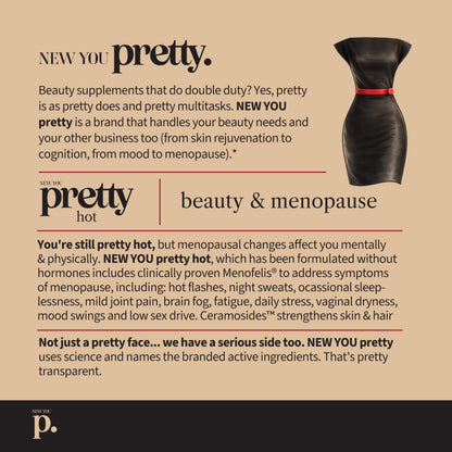 Hot- Hormone-Free Menopause & Beauty Support Supplement 30 Capsules