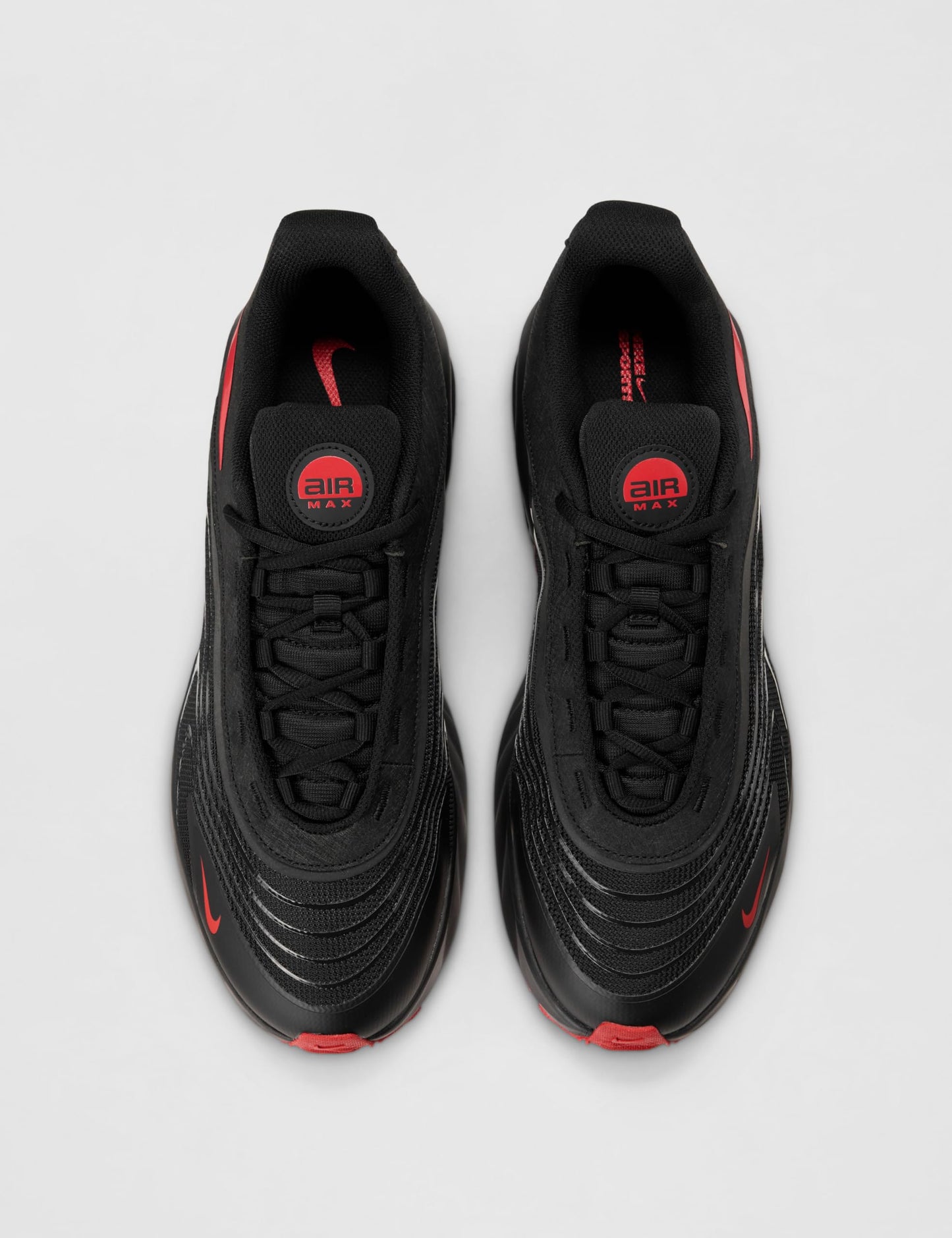 Nike Men's Air Max Fire Shoes, Black/University Red, 12