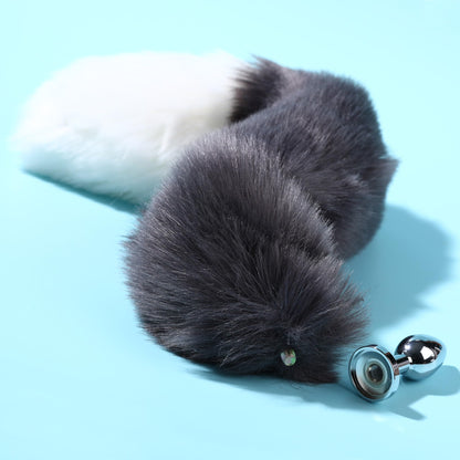 Fox Tail Plug with Interchangeable Butt Plug Training Kit