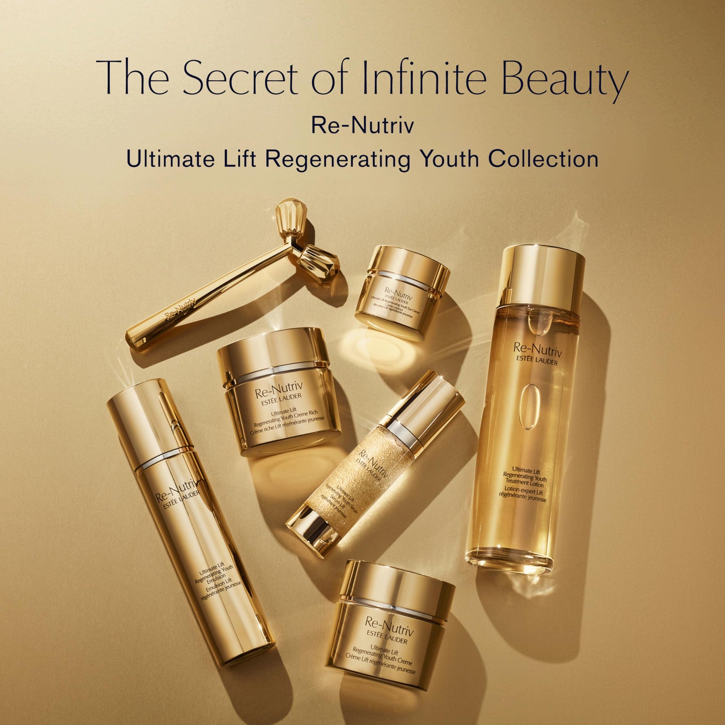 Estée Lauder Re-Nutriv Ultimate Lift Regenerating Youth Treatment Lotion Toner for Face | Hydrating, 6.7 Fl Oz