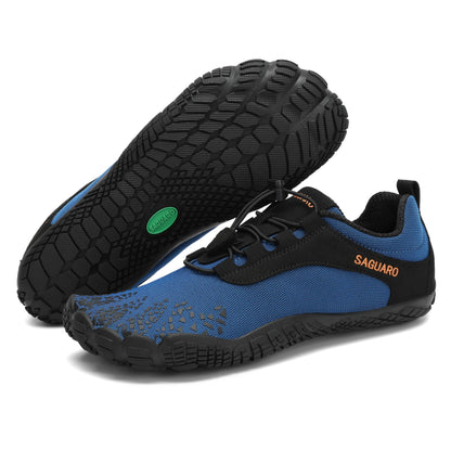 SAGUARO Men's Barefoot Shoes Wide Toe Box Minimalist Sneakers Water Shoe Active VII