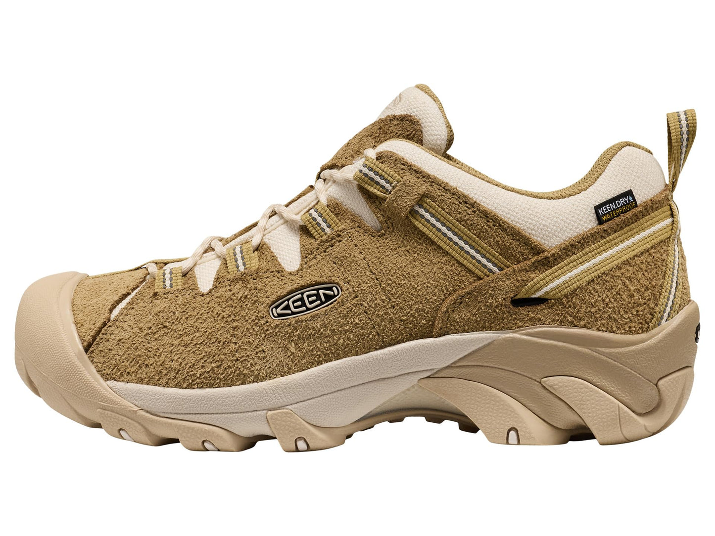 KEEN Men's Targhee II Khaki/Birch 7 Medium