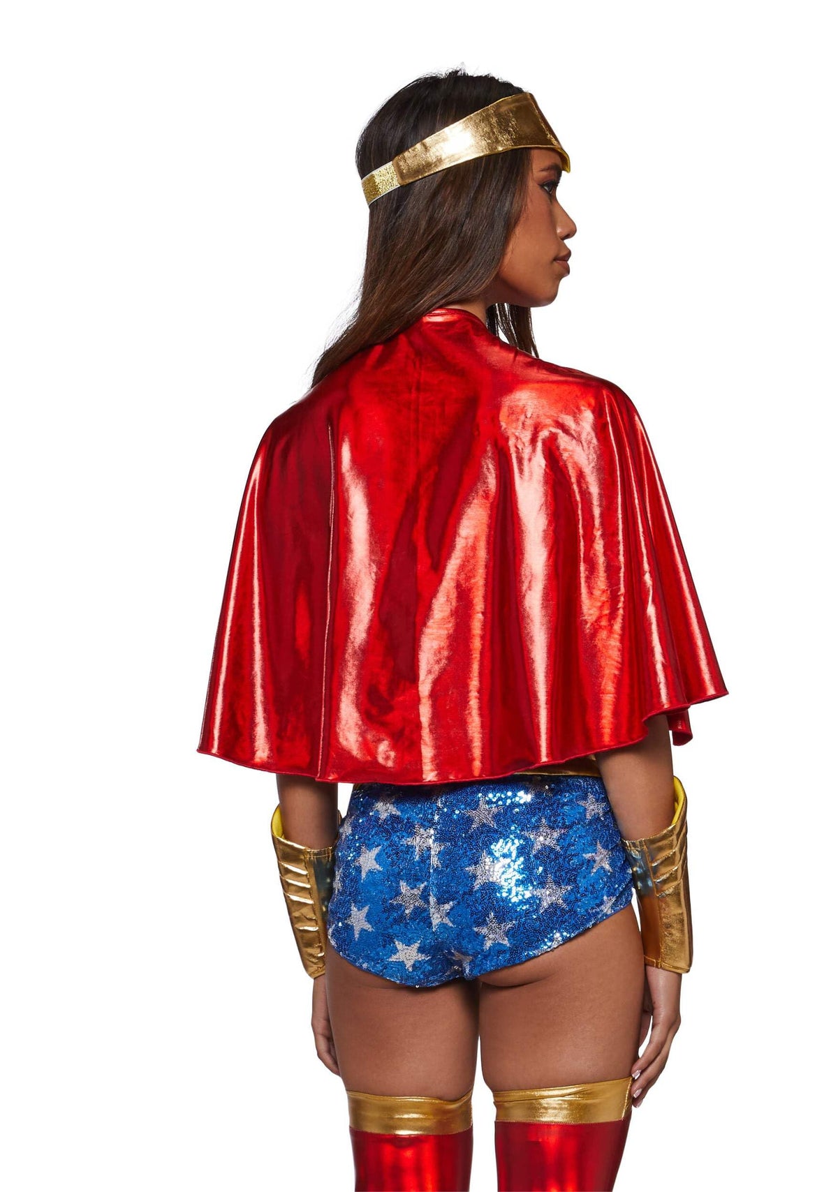 Dolls Kill Warrior Hero Costume Set by Trickz N' Treatz, XX-Small