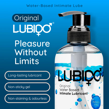 Lubido Gleitmittel für den Intimbereich ohne Parabene, 250 ml