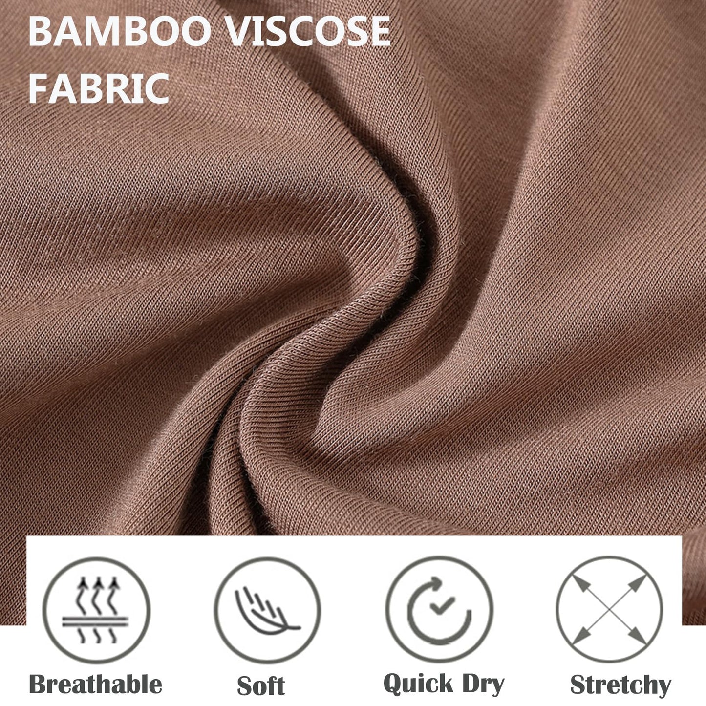 Sexy Underwear for Men Bikini Briefs Pouch Low Rise Bamboo Viscose Panties