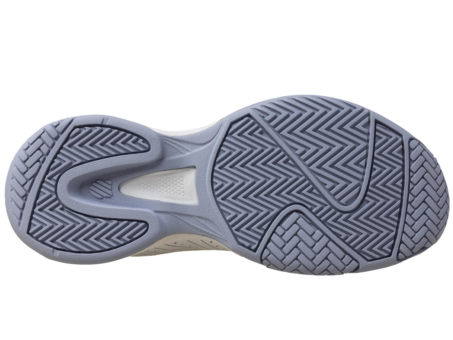 K-Swiss Women's Court Express Pickleball Shoe, White/Heather/Peach Fuzz, 7.5 M