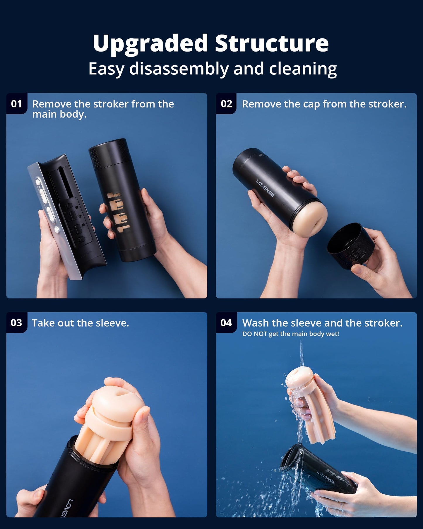 LOVENSE Solace Pro Automatic Male Masturbators, App Remote Control Pocket Pussy Thrusting Blowjob Sex Toys - Machines & Devices for Men Pleasure Adjustable Male Stroker with Immersive AI/VR Experience